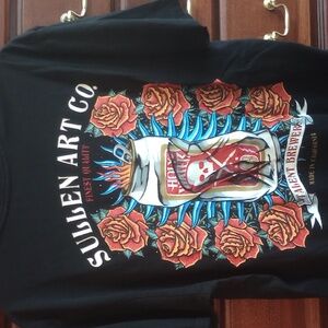 Sullen Art Co. Black Graphic T-Shirt